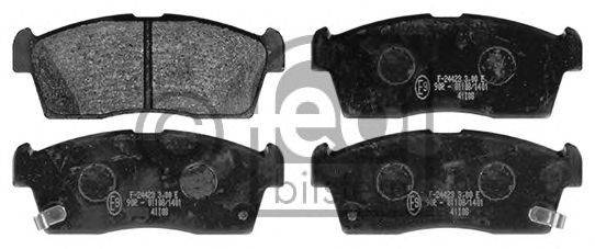 FEBI BILSTEIN 116048 Комплект гальмівних колодок, дискове гальмо