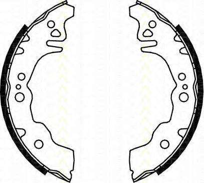TRISCAN 810010027 Комплект гальмівних колодок