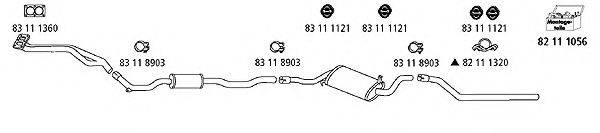 HJS AU92 Система випуску ОГ
