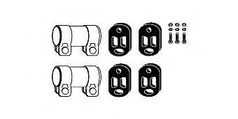 HJS 82224600 Монтажний комплект, система випуску