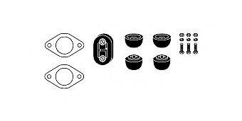 HJS 82424168 Монтажний комплект, система випуску