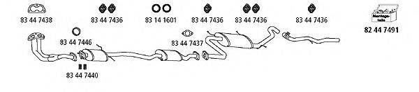 HJS MA36 Система випуску ОГ