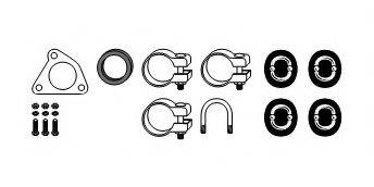 HJS 82111093 Монтажний комплект, система випуску