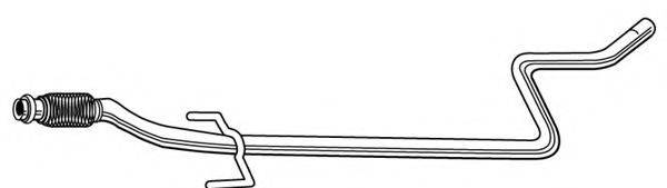 WALKER 07642 Труба вихлопного газу