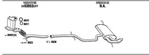 WALKER SEH28171AA Система випуску ОГ