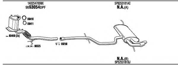 WALKER SEH28171BA Система випуску ОГ