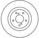 MAPCO 25584 гальмівний диск