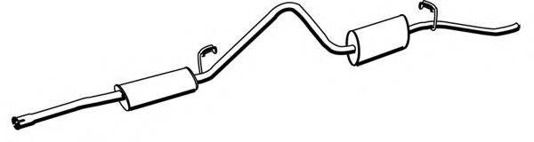 FONOS 05451 Глушник вихлопних газів кінцевий