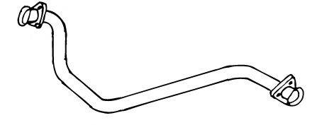 FONOS 16893 Труба вихлопного газу