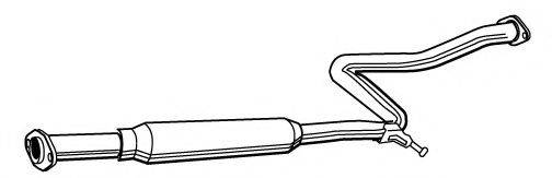 FONOS 614230 Середній глушник вихлопних газів