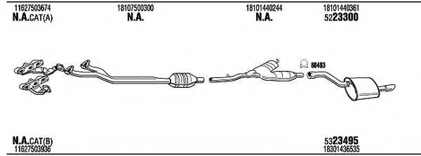 FONOS BWH07745CA Система випуску ОГ