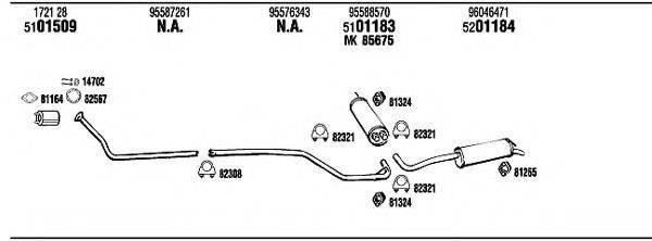 FONOS CI61011 Система випуску ОГ
