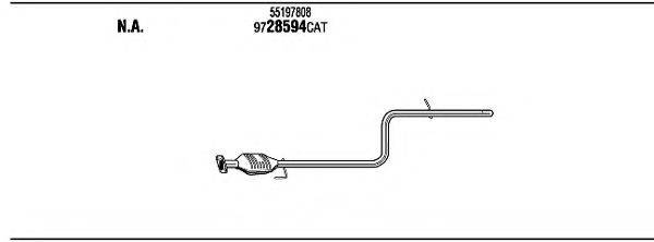 FONOS FIK16457 Система випуску ОГ