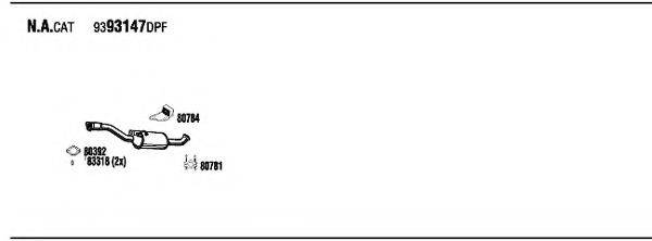 FONOS NIK20100A Система випуску ОГ