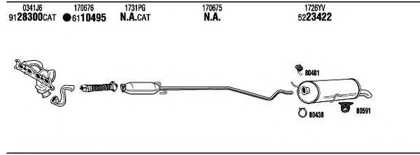 FONOS PEH18639 Система випуску ОГ