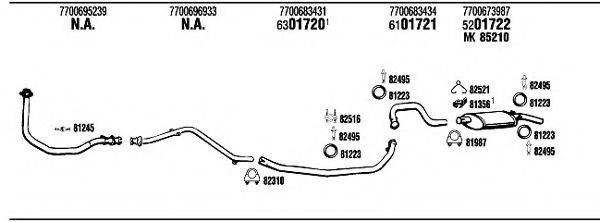FONOS RE72010 Система випуску ОГ
