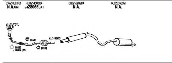 FONOS SEH20057 Система випуску ОГ