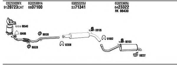 FONOS SKH17395AA Система випуску ОГ