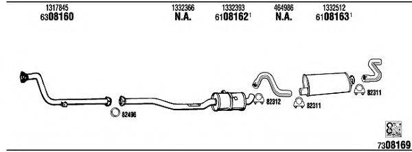 FONOS VO40229 Система випуску ОГ