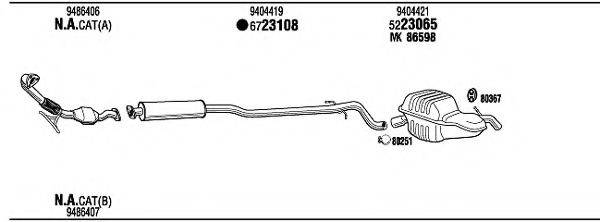 FONOS VOT09421 Система випуску ОГ