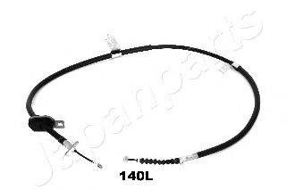 JAPANPARTS BC140L Трос, стоянкова гальмівна система