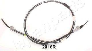 JAPANPARTS BC2016R Трос, стоянкова гальмівна система
