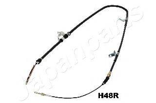 JAPANPARTS BCH48R Трос, стоянкова гальмівна система
