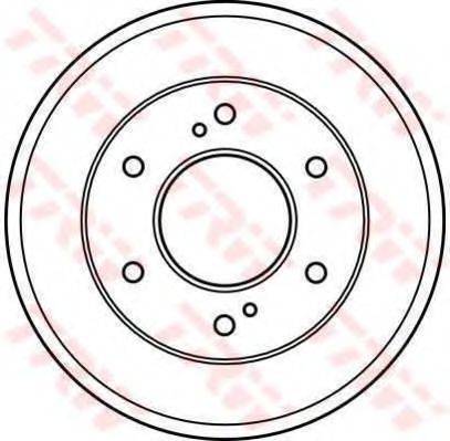 TRW DB4140 Гальмівний барабан