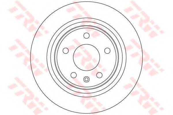 TRW DF6370 гальмівний диск