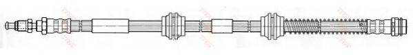 TRW PHD558 Гальмівний шланг