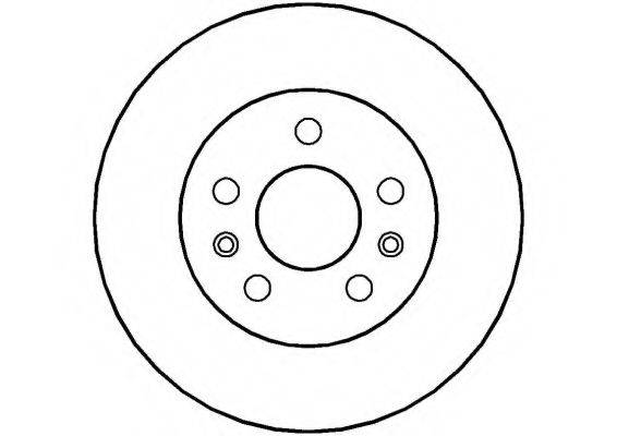 NATIONAL NBD567 гальмівний диск