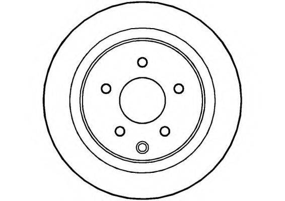 NATIONAL NBD647 гальмівний диск