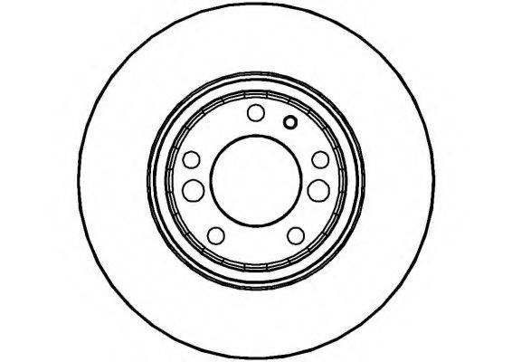 NATIONAL NBD732 гальмівний диск