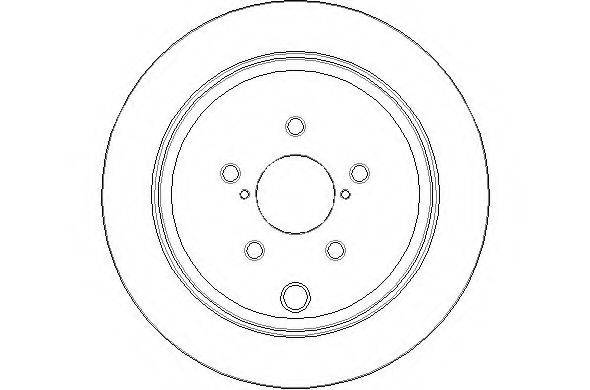 NATIONAL NBD1721 гальмівний диск