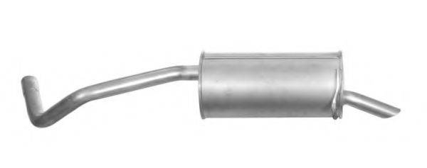 IMASAF 710707 Глушник вихлопних газів кінцевий
