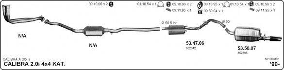 IMASAF 561000161 Система випуску ОГ