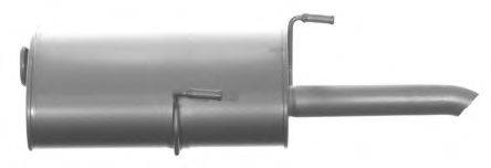 IMASAF 568357 Глушник вихлопних газів кінцевий