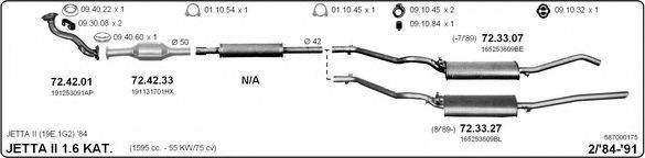 IMASAF 587000175 Система випуску ОГ