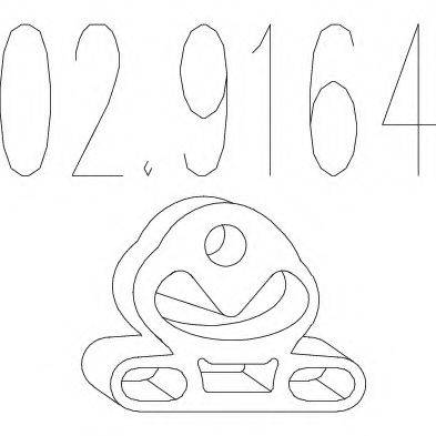 MTS 029164 Буфер, глушник