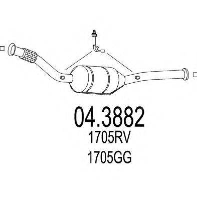 MTS 043882 Каталізатор
