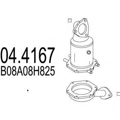 MTS 044167 Каталізатор