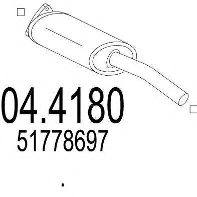 MTS 044180 Каталізатор