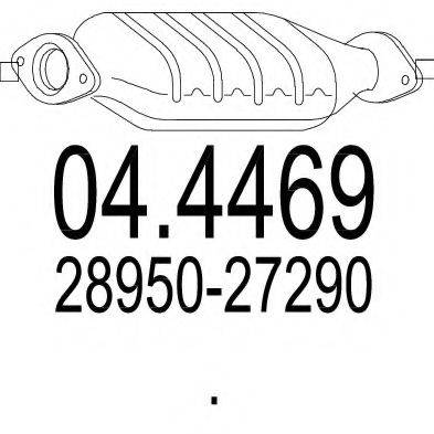 MTS 044469 Каталізатор