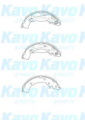 KAVO PARTS BS3415 Комплект гальмівних колодок