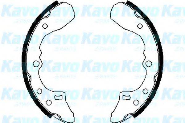 KAVO PARTS BS5408 Комплект гальмівних колодок