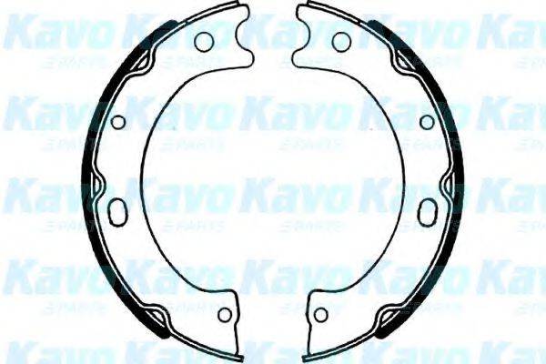 KAVO PARTS BS7426 Комплект гальмівних колодок
