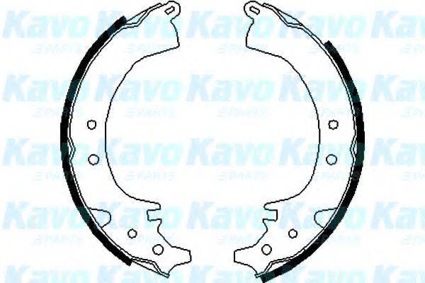 KAVO PARTS BS9912 Комплект гальмівних колодок
