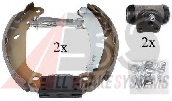 A.B.S. 111415 Комплект гальмівних колодок