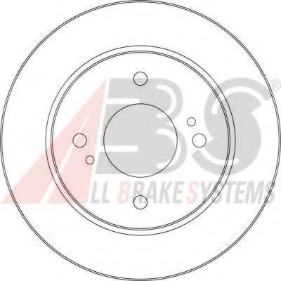 A.B.S. 16152 гальмівний диск