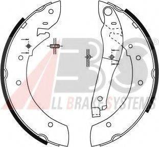 A.B.S. 8319 Комплект гальмівних колодок